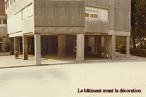 LE BATIMENT AVANT LA DECORATION