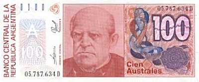 BILLET D'ARGENTINE 18B