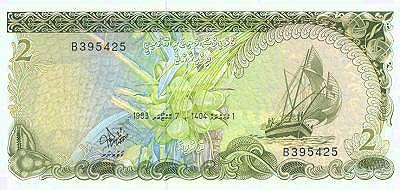 BILLET DES MALDIVES B