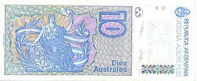 BILLET D'ARGENTINE A 