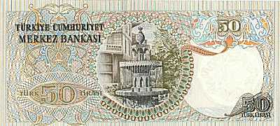 BILLET DE TURQUIE B